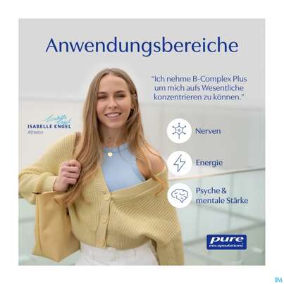 Sie sehen eine Packung Pure Encapsulations Kapseln B-complex Plus Bcp3a 30st, Produktbild: 06 Pure Encapsulations Kapseln B-complex Plus Bcp3a 30st, A-Nr.: 5907791 - 06