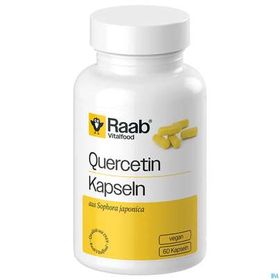 Quercetin Kapseln Raab 60st, A-Nr.: 5870906 - 02