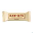 Sie sehen eine Packung Raw Bite Bio Riegel Coconut 50g, Produktbild: 02 Raw Bite Bio Riegel Coconut 50g, A-Nr.: 4252632 - 02
