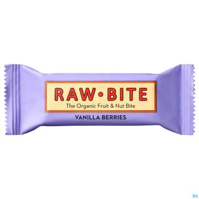 Raw Bite Bio Riegel Vanilla Berries 50g, A-Nr.: 4252661 - 03