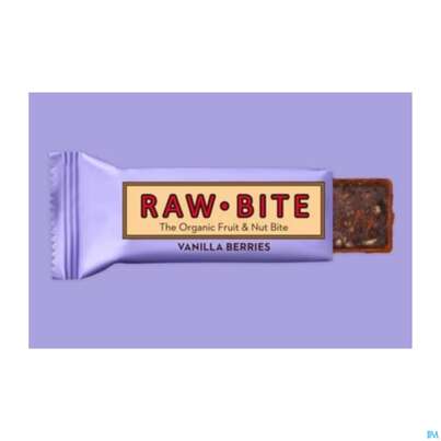 Raw Bite Bio Riegel Vanilla Berries 50g, A-Nr.: 4252661 - 09