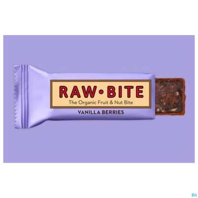 Raw Bite Bio Riegel Vanilla Berries 50g, A-Nr.: 4252661 - 06