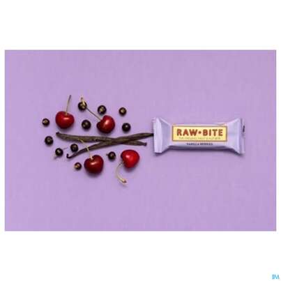 Raw Bite Bio Riegel Vanilla Berries 50g, A-Nr.: 4252661 - 11
