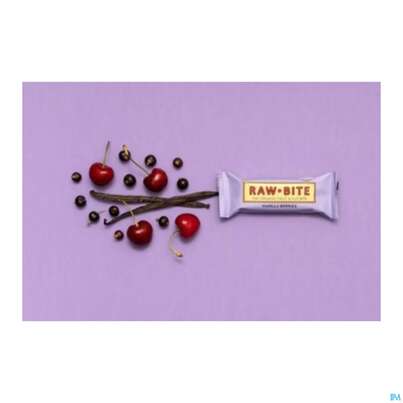 Raw Bite Bio Riegel Vanilla Berries 50g, A-Nr.: 4252661 - 12