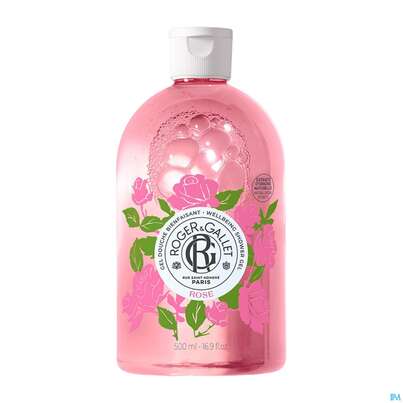 Roger &amp; Gallet Rose Wellbeing Shower Gel Jumbo Groesse 500ml, A-Nr.: 5917097 - 01