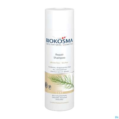Sie sehen eine Packung Shampoon Biokosma Repair Schachtelhalm Nr 60352 200ml, Produktbild: 01 Shampoon Biokosma Repair Schachtelhalm Nr 60352 200ml, A-Nr.: 4792742 - 01