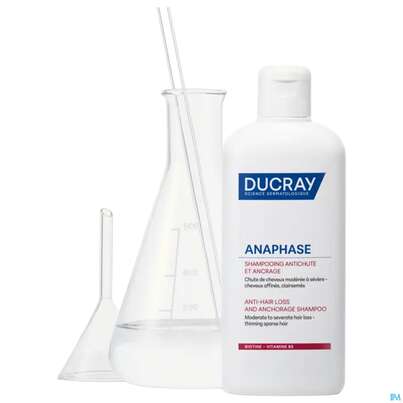 Sie sehen eine Packung Shampoon Ducray Anaphase+ Vorteilsgroesse 400ml, Produktbild: 02 Shampoon Ducray Anaphase+ Vorteilsgroesse 400ml, A-Nr.: 5862278 - 02