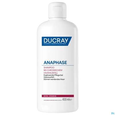 Sie sehen eine Packung Shampoon Ducray Anaphase+ Vorteilsgroesse 400ml, Produktbild: 04 Shampoon Ducray Anaphase+ Vorteilsgroesse 400ml, A-Nr.: 5862278 - 04
