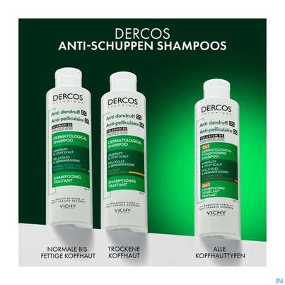 Sie sehen eine Packung Shampoon Vichy/dercos 2in1 Shampoon +conditioner 390ml, Produktbild: 06 Shampoon Vichy/dercos 2in1 Shampoon +conditioner 390ml, A-Nr.: 5847876 - 06