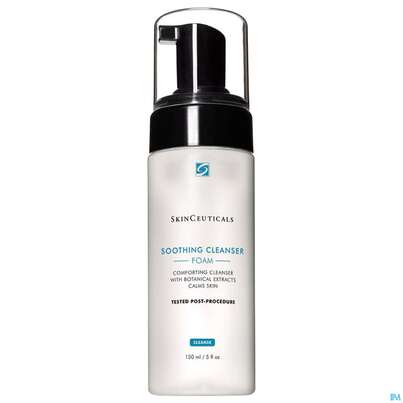 Sie sehen eine Packung Skinceuticals Soothing Cleanser Foam 150ml, Produktbild: 01 Skinceuticals Soothing Cleanser Foam 150ml, A-Nr.: 4733751 - 01