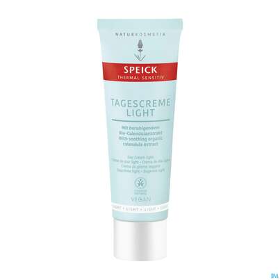 Sie sehen eine Packung Speick Thermal/sensitiv Tagescreme Light Nr 61164 50ml, Produktbild: 02 Speick Thermal/sensitiv Tagescreme Light Nr 61164 50ml, A-Nr.: 5710083 - 02