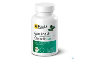 Spirulina +chlorella Bio Tabl -raab 200st, A-Nr.: 5871722 - 01