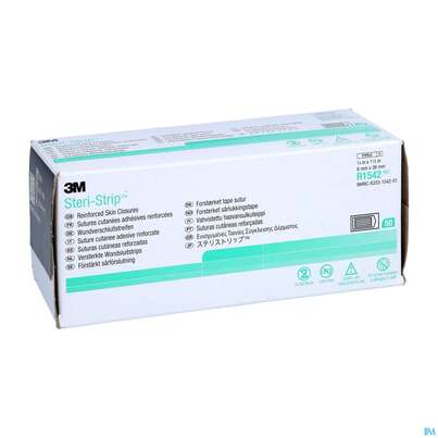 Sie sehen eine Packung Steri Strips (3m) Wundverschluss-streifen Elastic 6x 38mm Nr1542 6st, Produktbild: 02 Steri Strips (3m) Wundverschluss-streifen Elastic 6x 38mm Nr1542 6st, A-Nr.: 2367466 - 02