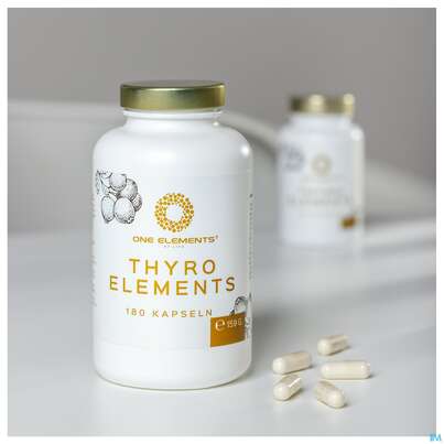 Sie sehen eine Packung Thyro Elements Kapseln 180st, Produktbild: 03 Thyro Elements Kapseln 180st, A-Nr.: 5787832 - 03