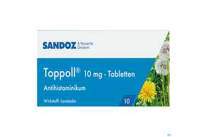 Toppoll Tabl 10mg 10st, A-Nr.: 4207608 - 01