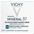 Sie sehen eine Packung Vichy Mineral 89 Creme Ohne Duftstoffe Reichhaltig Doppe 100ml, Produktbild: 01 Vichy Mineral 89 Creme Ohne Duftstoffe Reichhaltig Doppe 100ml, A-Nr.: 5890062 - 01