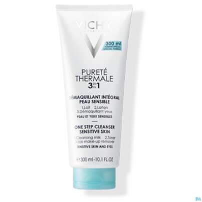 Sie sehen eine Packung Vichy Purete Thermale Gesichtsreinigung 3in1 300ml, Produktbild: 02 Vichy Purete Thermale Gesichtsreinigung 3in1 300ml, A-Nr.: 3698188 - 02