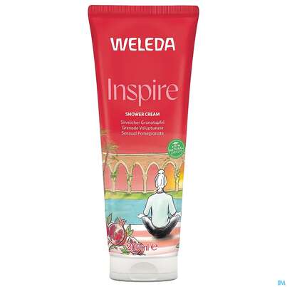 Weleda Inspire Shower Cream Granatapfel 200ml, A-Nr.: 5909637 - 02