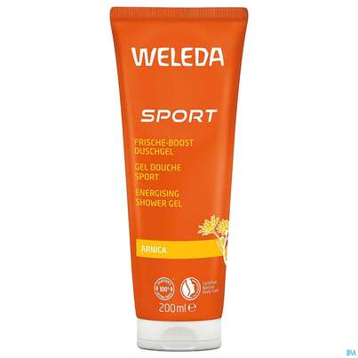 Weleda Sport Shower Gel Arnika 200ml, A-Nr.: 5909666 - 02