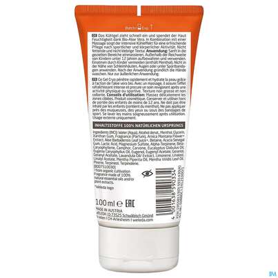Weleda Sport/kuehlgel Arnika 100ml, A-Nr.: 5931430 - 03