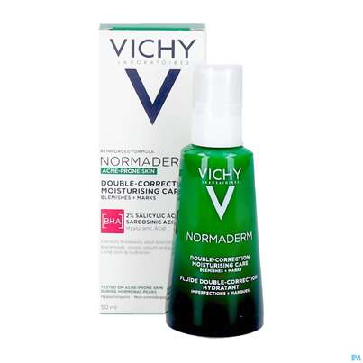 Sie sehen eine Packung Vichy Normaderm Phytosolution Pflege 2-fache-wirkung 50ml, Produktbild: 14 Vichy Normaderm Phytosolution Pflege 2-fache-wirkung 50ml, A-Nr.: 5060544 - 14