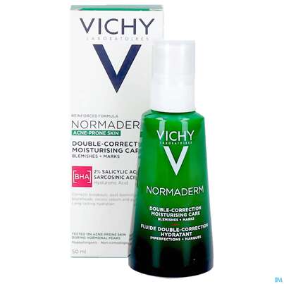 Sie sehen eine Packung Vichy Normaderm Phytosolution Pflege 2-fache-wirkung 50ml, Produktbild: 15 Vichy Normaderm Phytosolution Pflege 2-fache-wirkung 50ml, A-Nr.: 5060544 - 15