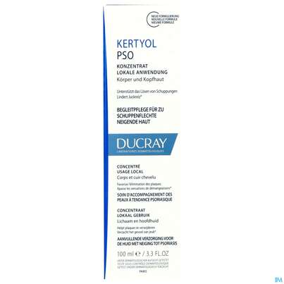 Ducray Kertyol P.s.o. Konzentrat Zur Lokalen Anwendung Bei Psoriasis 100ml, A-Nr.: 5606316 - 01