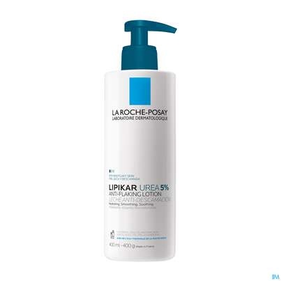 Sie sehen eine Packung La Roche Posay Koerperpflege Lipikar Lait Urea 5+ Sehr Tr.h 400ml, Produktbild: 01 La Roche Posay Koerperpflege Lipikar Lait Urea 5+ Sehr Tr.h 400ml, A-Nr.: 5198722 - 01
