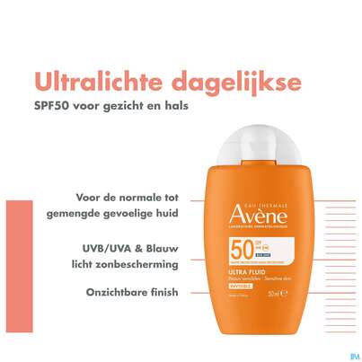 Sonnenprodukte Avene Ultra/fluid Invisible Lf50 50ml, A-Nr.: 5826414 - 13