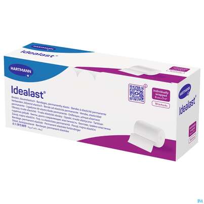 Elastische Binden Idealast 10 Binden Unterverpackt 5mx 6cm 1st, A-Nr.: 1738162 - 03