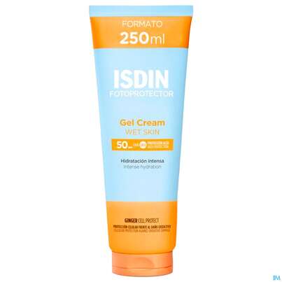 Sie sehen eine Packung Sonnenprodukte Isdin/fotoprotection Gel Cream Lsf 50 250ml, Produktbild: 04 Sonnenprodukte Isdin/fotoprotection Gel Cream Lsf 50 250ml, A-Nr.: 5670685 - 04
