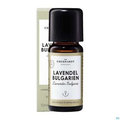 Sie sehen eine Packung Aetherische Oele Dr.eberhardt Lavendel Bulgarien 10ml, Produktbild: 07 Aetherische Oele Dr.eberhardt Lavendel Bulgarien 10ml, A-Nr.: 5876932 - 07