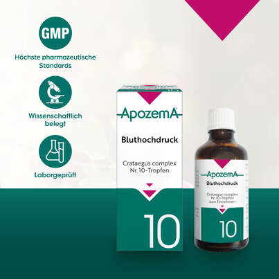 Apozema® Nr. 10 Bluthochdruck-Tropfen, A-Nr.: 0987880 - 04