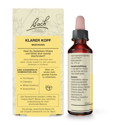 Bach®- Blütenmischung KLARER KOPF, A-Nr.: 6146727 - 02