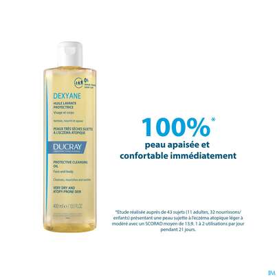 Ducray Dexyane Schützendes Reinigungsöl 400ml, A-Nr.: 5630705 - 08