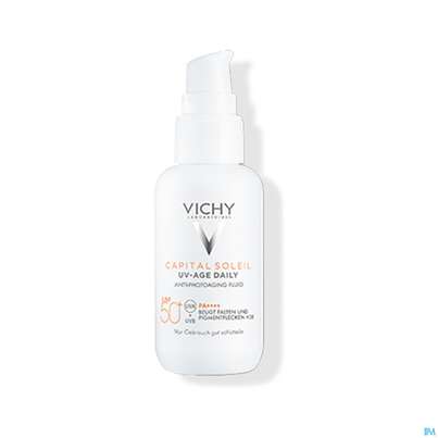 Sonnenprodukte Vichy/capital Soleil Gesichtscreme Uv-age Lsf50+ 40ml, A-Nr.: 5360950 - 04