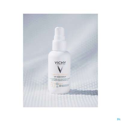 Sonnenprodukte Vichy/capital Soleil Gesichtscreme Uv-age Lsf50+ 40ml, A-Nr.: 5360950 - 05