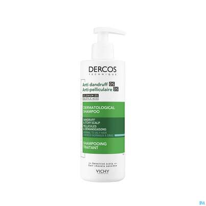 Sie sehen eine Packung Shampoon Vichy/dercos Anti-schuppen Pflege Fettiges Haar 390ml, Produktbild: 02 Shampoon Vichy/dercos Anti-schuppen Pflege Fettiges Haar 390ml, A-Nr.: 4491874 - 02
