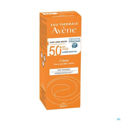 Sie sehen eine Packung Avène Sonnencreme Spf 50+ 50ml, Produktbild: 05 Avène Sonnencreme Spf 50+ 50ml, A-Nr.: 5598947 - 05