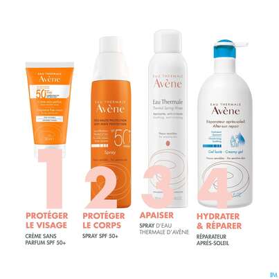 Sonnenprodukte Avene Creme 50+ Ohne Duftstoff 50ml, A-Nr.: 5597161 - 12