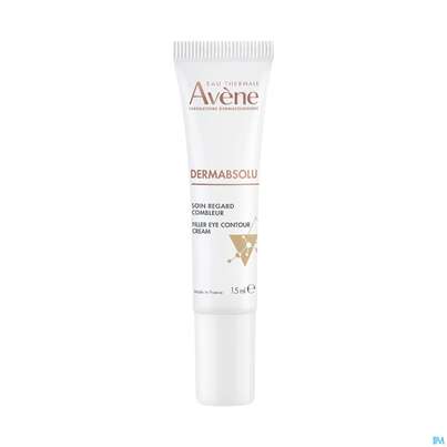 Sie sehen eine Packung Avene Dermabsolu Augenpflege 15ml, Produktbild: 02 Avene Dermabsolu Augenpflege 15ml, A-Nr.: 4949907 - 02