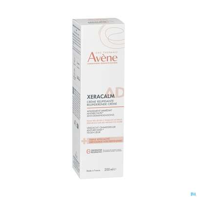 Sie sehen eine Packung Avène Xeracalm A.d Rückfettende Creme 200ml, Produktbild: 06 Avène Xeracalm A.d Rückfettende Creme 200ml, A-Nr.: 4942868 - 06