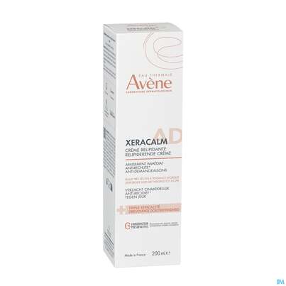 Sie sehen eine Packung Avène Xeracalm A.d Rückfettende Creme 200ml, Produktbild: 07 Avène Xeracalm A.d Rückfettende Creme 200ml, A-Nr.: 4942868 - 07