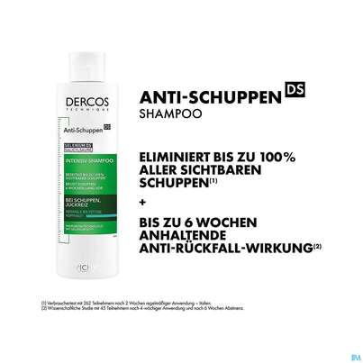 Shampoon Vichy/dercos Anti-schuppen Pflege Fettiges Haar 200ml, A-Nr.: 4357383 - 24