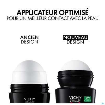 Sie sehen eine Packung Vichy Homme Deo Extreme 72h Int.regulierend 50ml, Produktbild: 24 Vichy Homme Deo Extreme 72h Int.regulierend 50ml, A-Nr.: 3724388 - 24