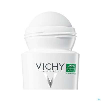 Sie sehen eine Packung Vichy Deo/roll-on Sensitive Anti-transpirant 48h 50ml, Produktbild: 11 Vichy Deo/roll-on Sensitive Anti-transpirant 48h 50ml, A-Nr.: 3724359 - 11