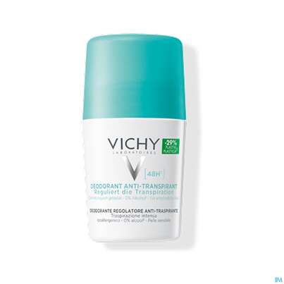 Sie sehen eine Packung Vichy Deo/roll-on 48h 50ml, Produktbild: 03 Vichy Deo/roll-on 48h 50ml, A-Nr.: 3724419 - 03