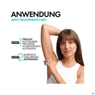 Sie sehen eine Packung Vichy Deo/roll-on 48h 50ml, Produktbild: 09 Vichy Deo/roll-on 48h 50ml, A-Nr.: 3724419 - 09