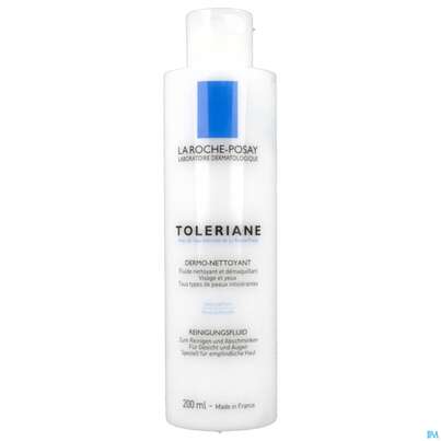 Sie sehen eine Packung La Roche Posay Gesichtsreinigung Toleriane Reinigungsfluid 200ml, Produktbild: 01 La Roche Posay Gesichtsreinigung Toleriane Reinigungsfluid 200ml, A-Nr.: 1704252 - 01