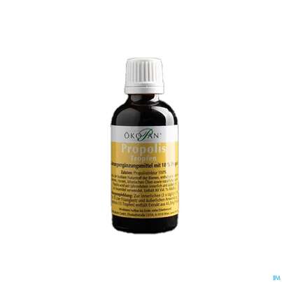Sie sehen eine Packung Propolis Tropfen -oekopan 50ml, Produktbild: 01 Propolis Tropfen -oekopan 50ml, A-Nr.: 1371997 - 01